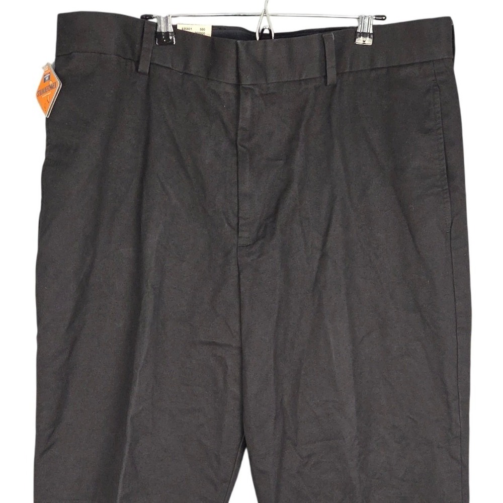 Dockers Go Khaki‎ Pants Mens 38x30 Black Relaxed Chinos Performance Cotton NEW